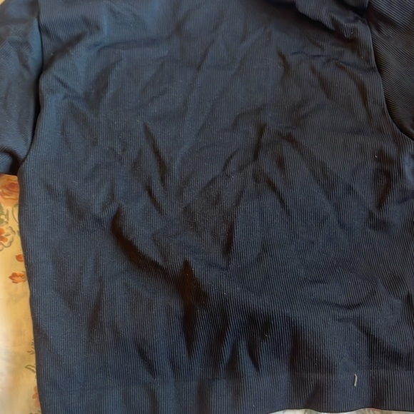 Out from under go for gold black crop top! M/L - Picture 2 of 3